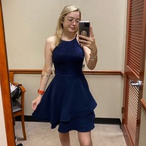 Navy dress